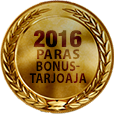 Paras bonustarjoaja 2016