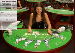 Live casino blackjack