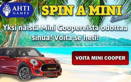 Ahti Games voita Mini Cooper