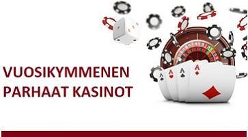 Vuosikymmenen parhaat casinot